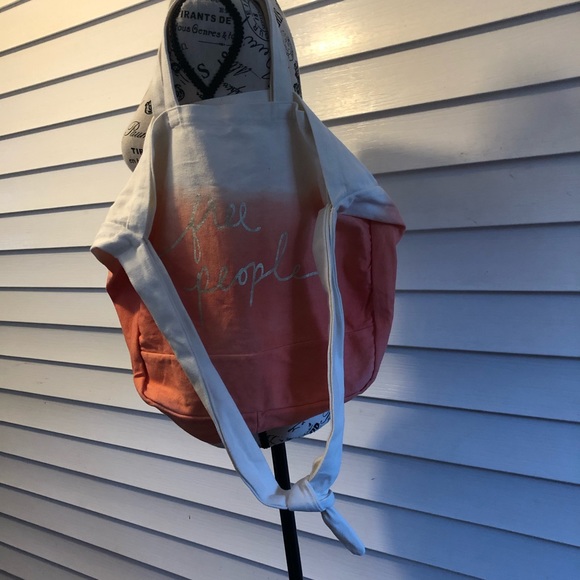 Free People Dip Dye Ombre Tote Bag - Picture 4 of 6